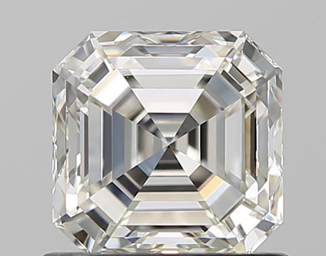 1.01ct J VVS2 Very Good Cut Asscher Diamond