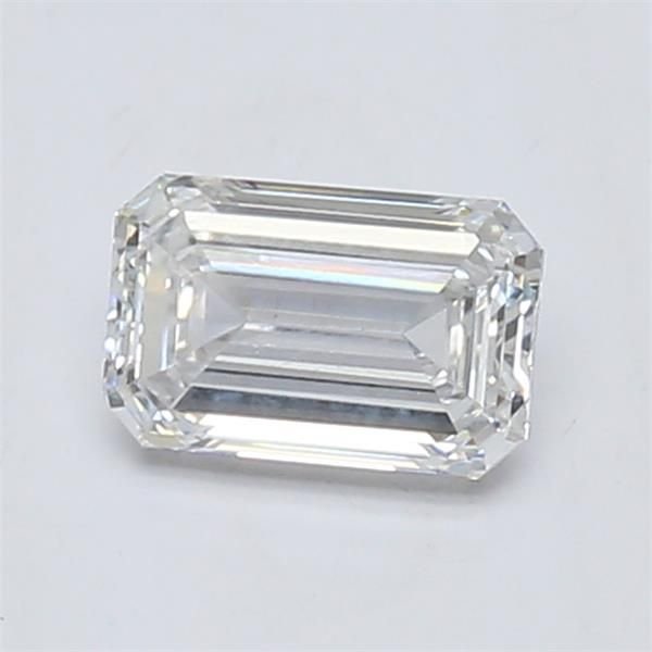 0.72ct D VVS2 Very Good Cut Emerald Lab Grown Diamond