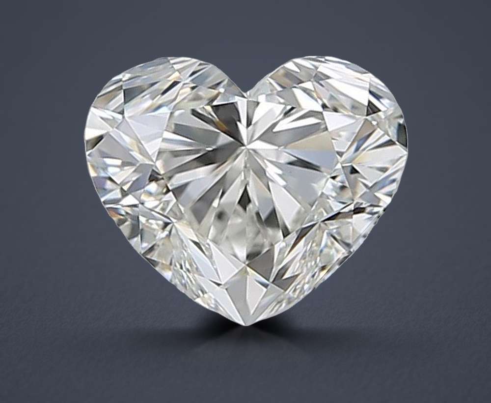 0.71 Carat Heart Natural Diamond