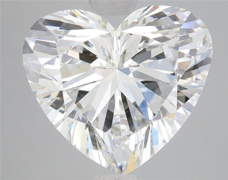 5.08ct H VS1 Rare Carat Ideal Cut Heart Lab Grown Diamond