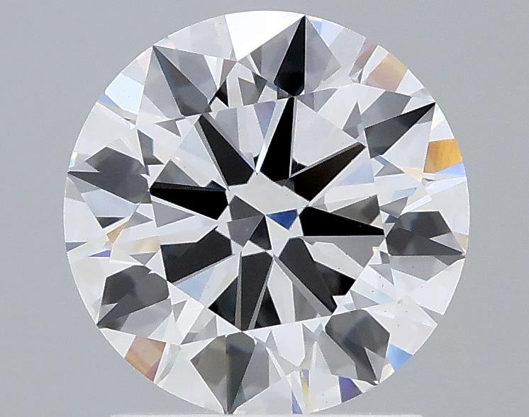 1.77ct D VS2 Rare Carat Ideal Cut Round Lab Grown Diamond