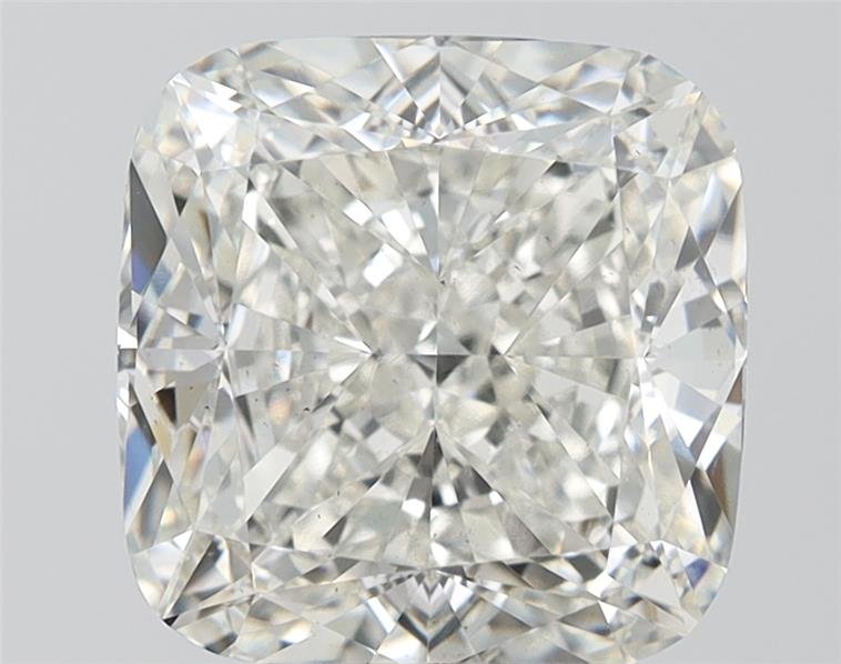 5.38ct H VS2 Rare Carat Ideal Cut Cushion Lab Grown Diamond