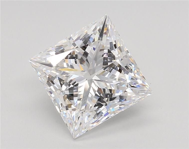 5.08ct E VS1 Rare Carat Ideal Cut Princess Lab Grown Diamond