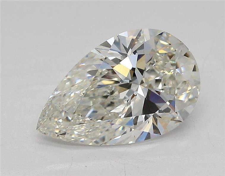 2.09ct G VVS2 Rare Carat Ideal Cut Pear Lab Grown Diamond