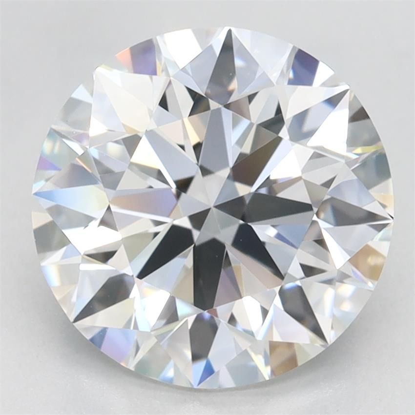 3.02ct D VVS1 Rare Carat Ideal Cut Round Lab Grown Diamond