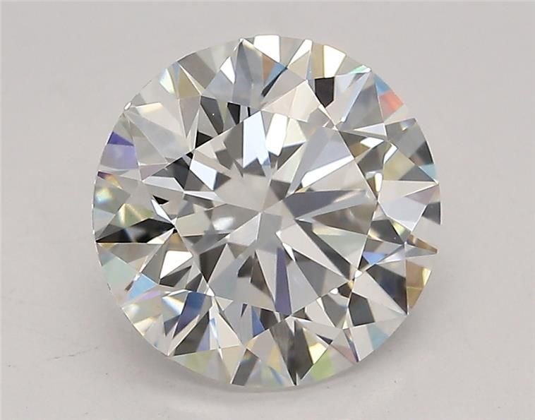 2.56ct E VVS2 Rare Carat Ideal Cut Round Lab Grown Diamond
