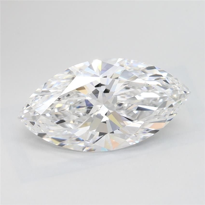 2.15ct D VVS1 Rare Carat Ideal Cut Marquise Lab Grown Diamond