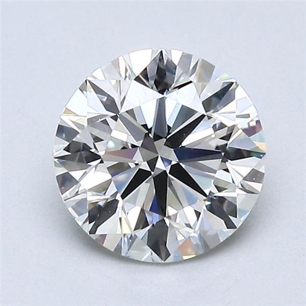 1.33ct I IF Rare Carat Ideal Cut Round Diamond