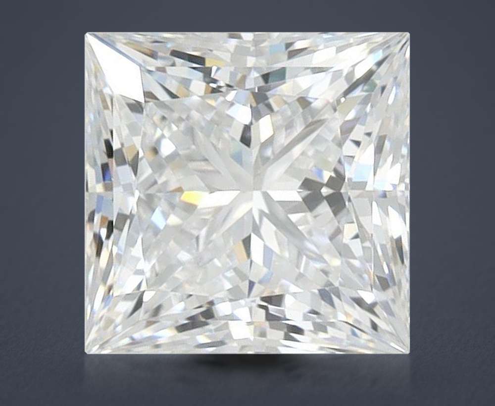1.60 Carat Princess Lab Diamond