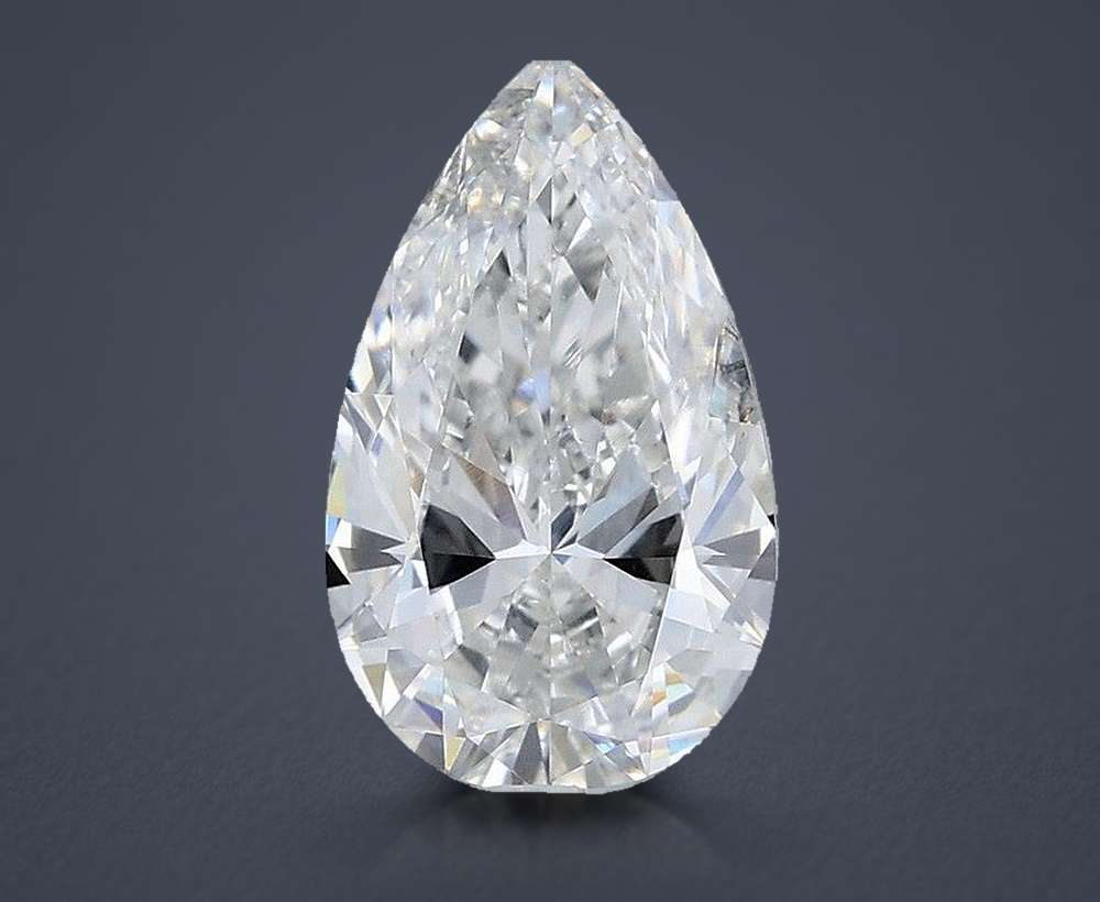 1.23 Carat Pear Lab Diamond