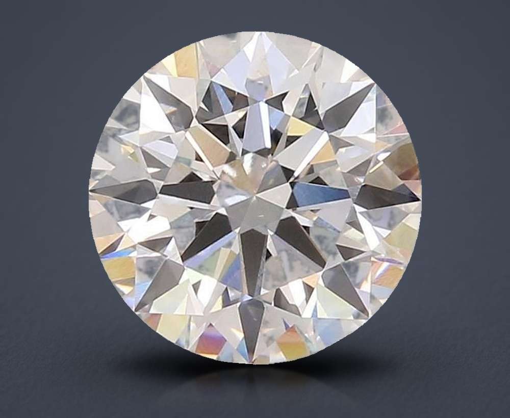 3.04 Carat Round Lab Diamond