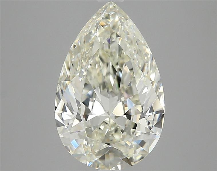 3.34ct K VVS2 Very Good Cut Pear Diamond