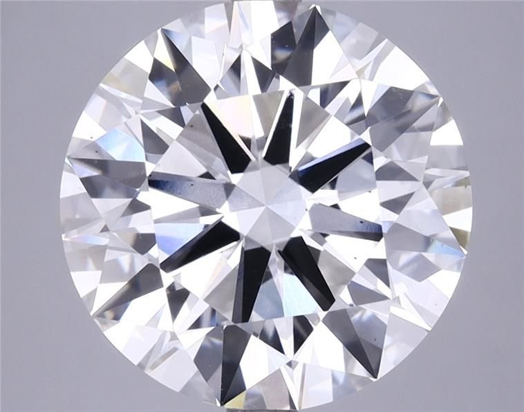 6.30ct G SI1 Rare Carat Ideal Cut Round Lab Grown Diamond