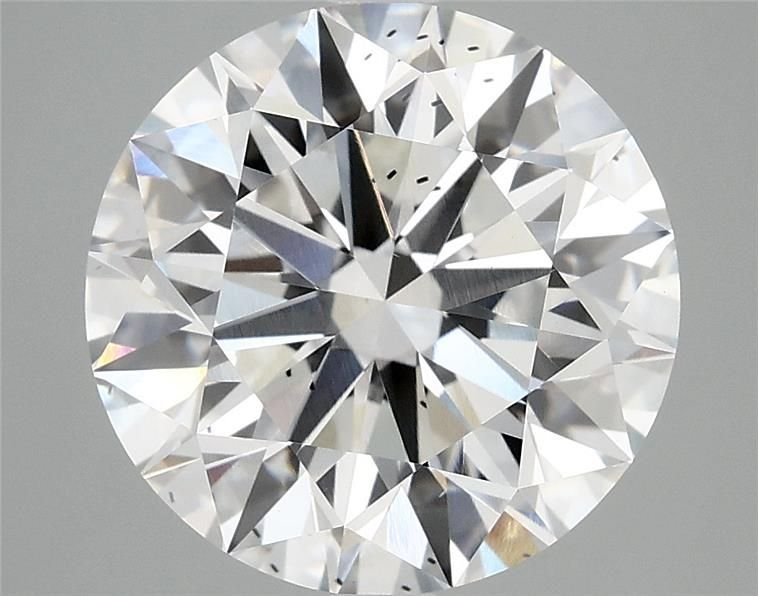5.08ct E SI2 Ideal Cut Round Lab Grown Diamond