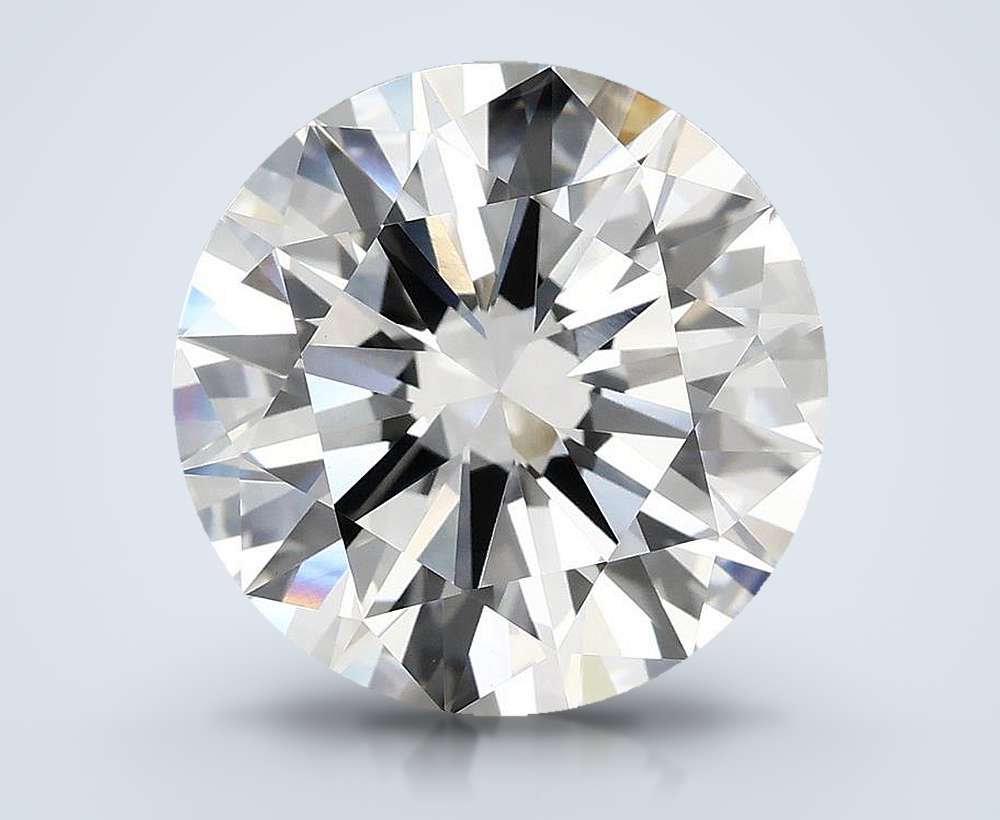 7.60 Carat Round Lab Diamond
