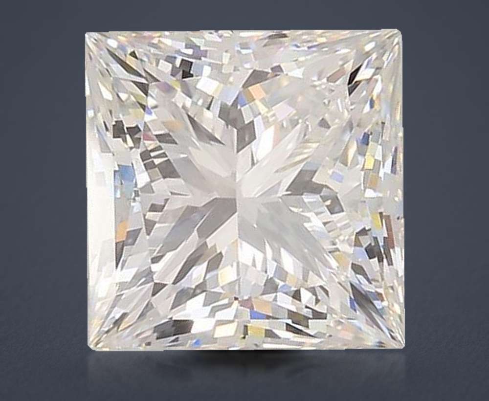 4.48 Carat Princess Lab Diamond