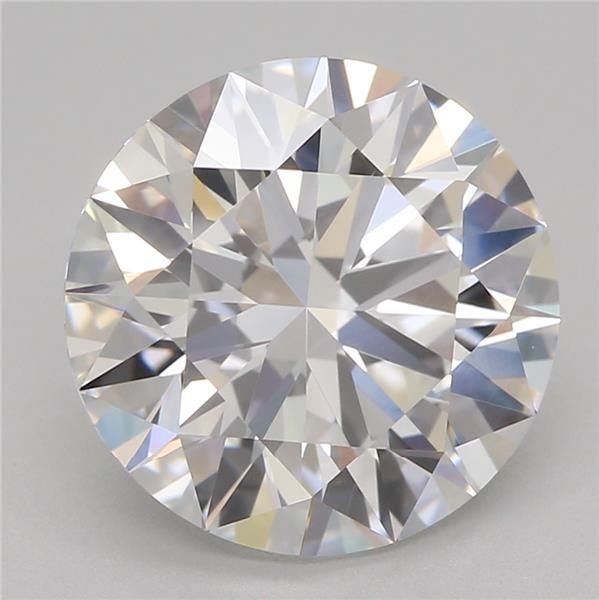 2.77ct E VVS2 Rare Carat Ideal Cut Round Lab Grown Diamond