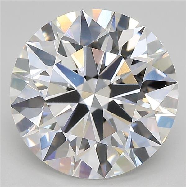 4.25ct F VS1 Rare Carat Ideal Cut Round Lab Grown Diamond