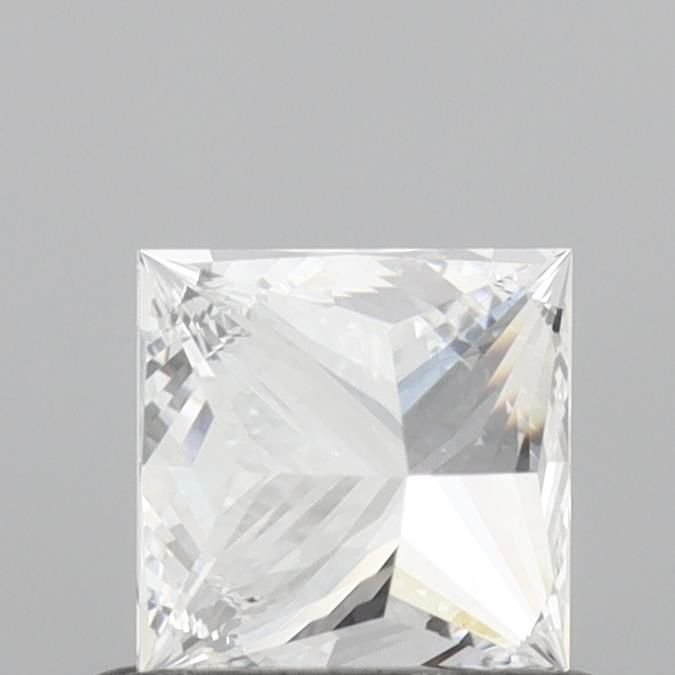 0.66ct D VVS2 Rare Carat Ideal Cut Princess Lab Grown Diamond