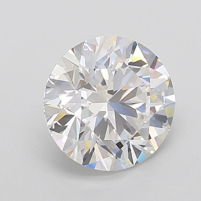 4.50ct D VVS1 Rare Carat Ideal Cut Round Lab Grown Diamond