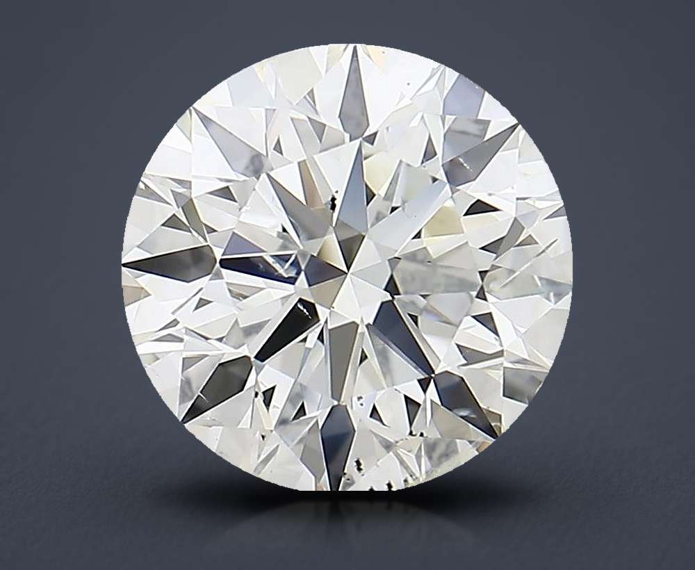 4.00 Carat Round Natural Diamond