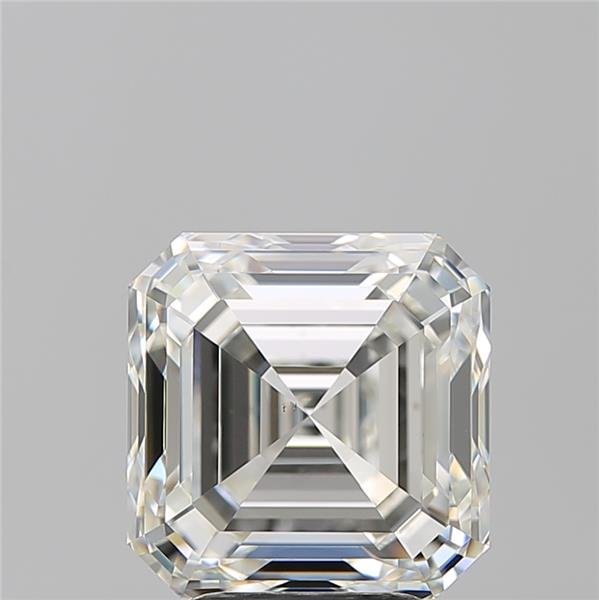 4.01ct J VS2 Excellent Cut Asscher Diamond