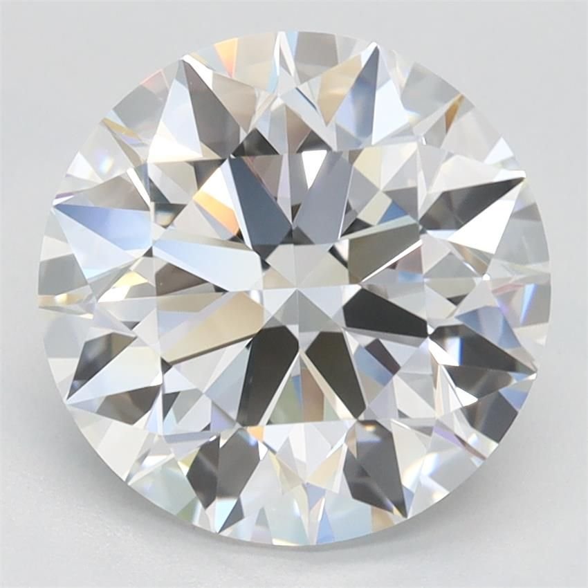 3.01ct D IF Rare Carat Ideal Cut Round Lab Grown Diamond