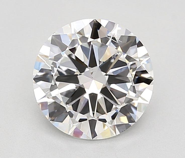 2.00ct F SI1 Very Good Cut Round Lab Grown Diamond