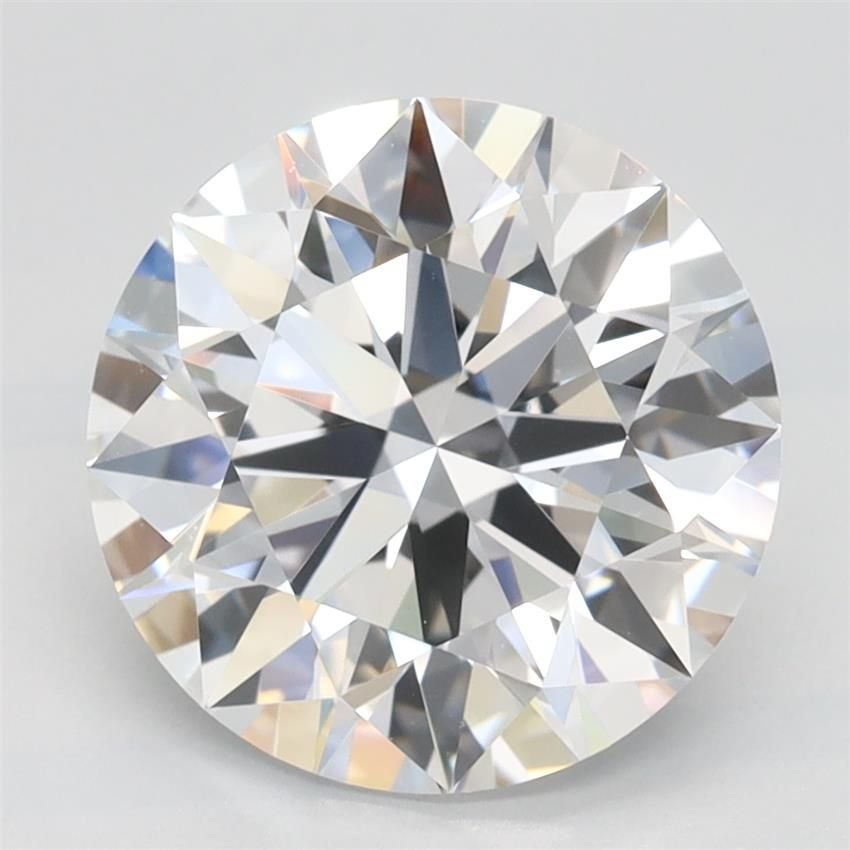 2.80ct D VVS2 Rare Carat Ideal Cut Round Lab Grown Diamond