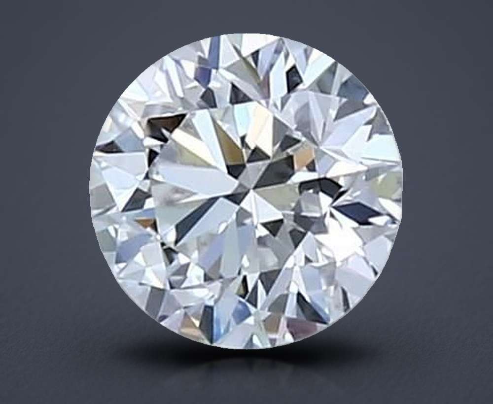 0.60 Carat Round Natural Diamond
