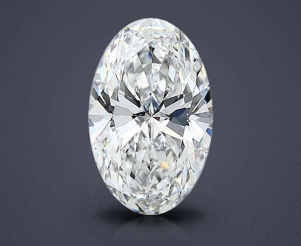 4.50 Carat Oval Lab Diamond