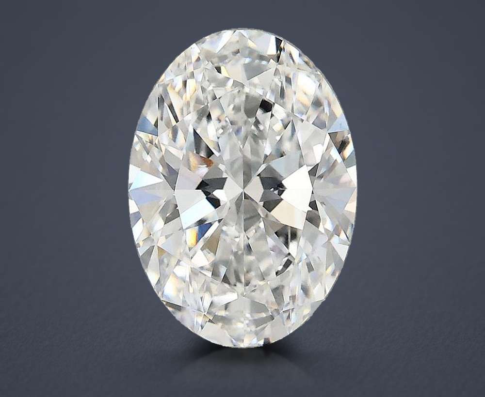 2.92 Carat Oval Lab Diamond