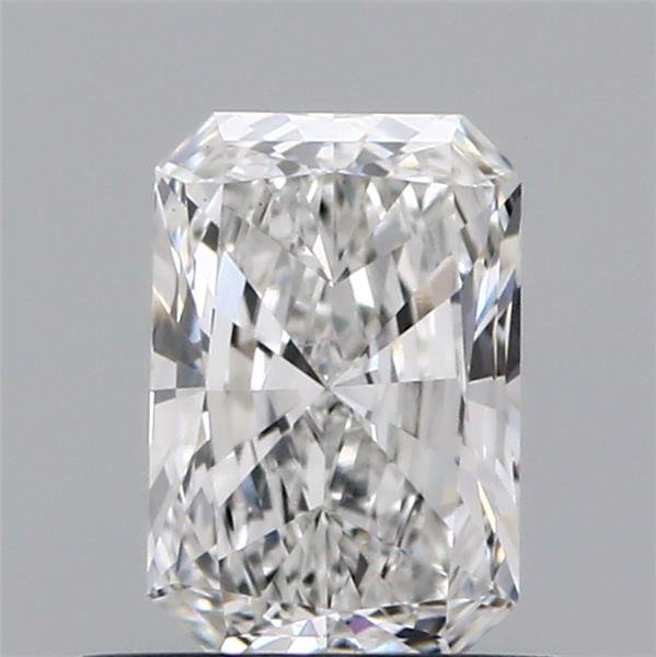 0.68ct F VS1 Rare Carat Ideal Cut Radiant Lab Grown Diamond