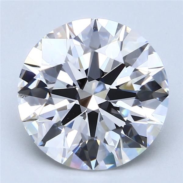 4.97ct F VS1 Rare Carat Ideal Cut Round Diamond