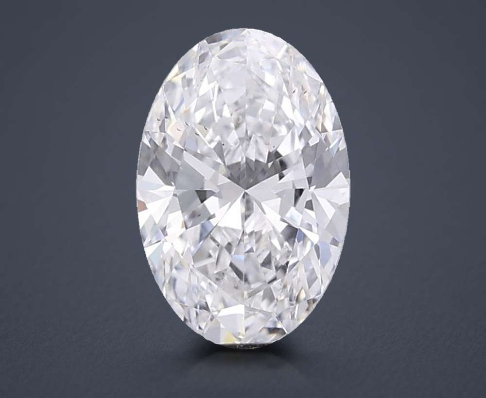 1.29 Carat Oval Lab Diamond
