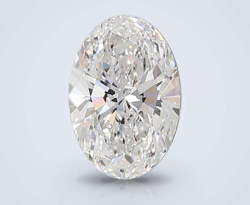 7.54 Carat Oval Lab Diamond