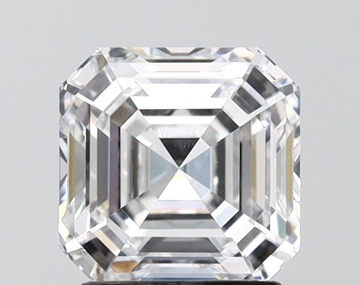 2.07ct D VS1 Rare Carat Ideal Cut Asscher Lab Grown Diamond