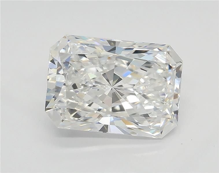 3.07ct E VVS2 Rare Carat Ideal Cut Radiant Lab Grown Diamond