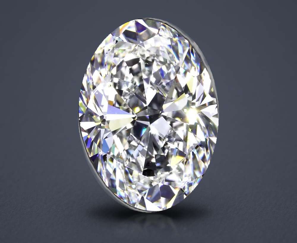 7.01 Carat Oval Natural Diamond