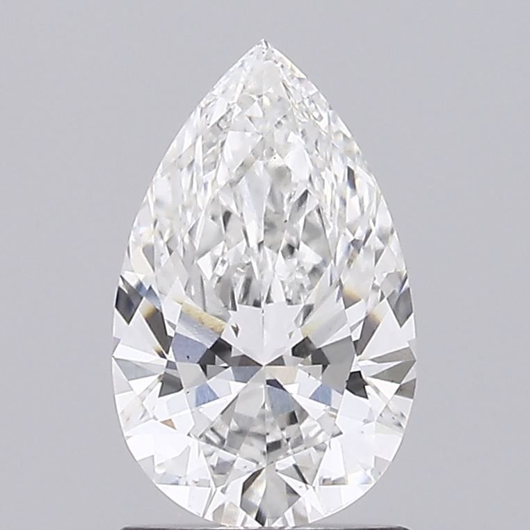 1.19ct F VS1 Rare Carat Ideal Cut Pear Lab Grown Diamond