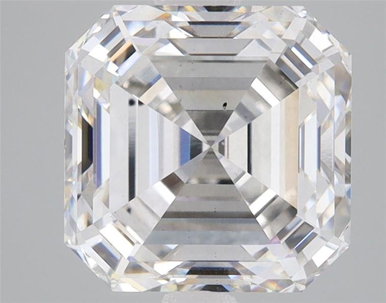 3.94ct H VS2 Rare Carat Ideal Cut Asscher Lab Grown Diamond