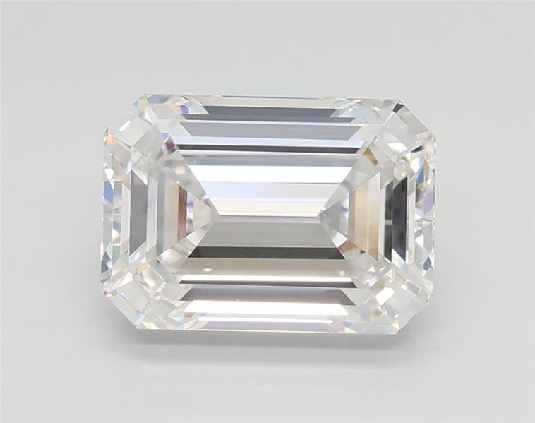 0.72ct D VVS2 Rare Carat Ideal Cut Emerald Lab Grown Diamond