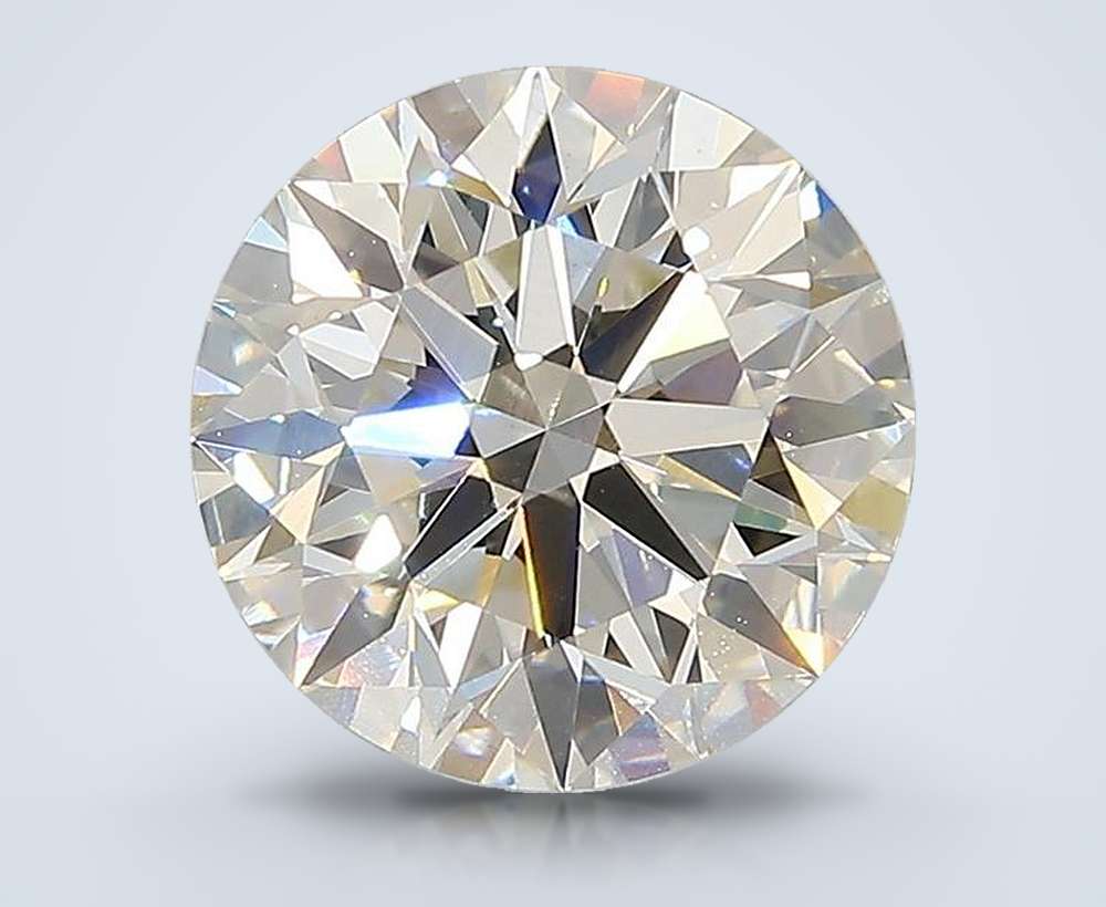 3.09 Carat Round Lab Diamond