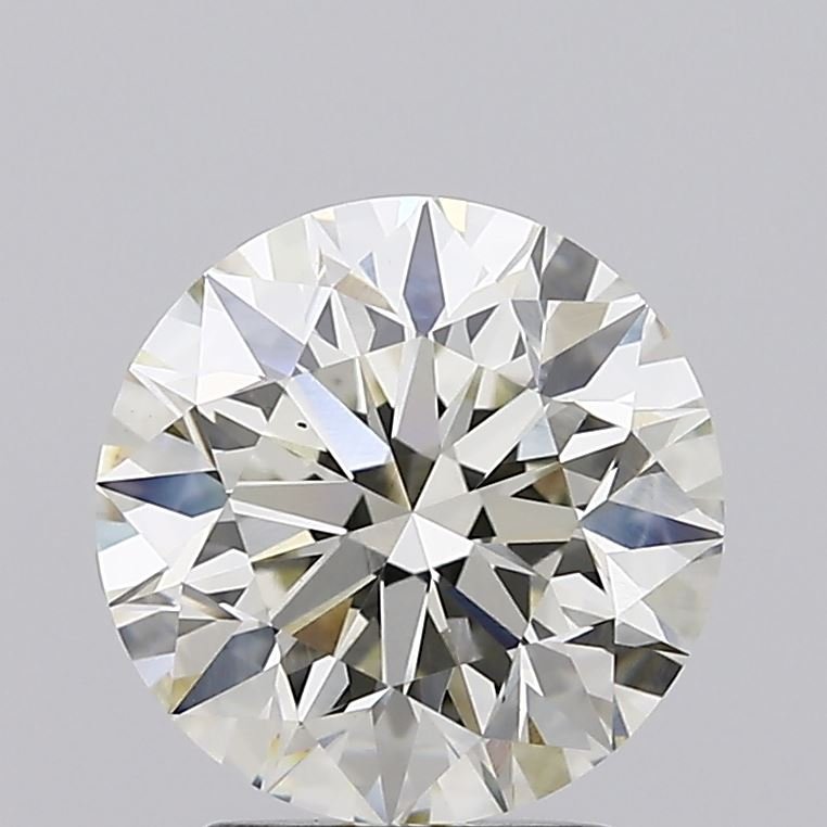 2.53ct J VS1 Excellent Cut Round Lab Grown Diamond