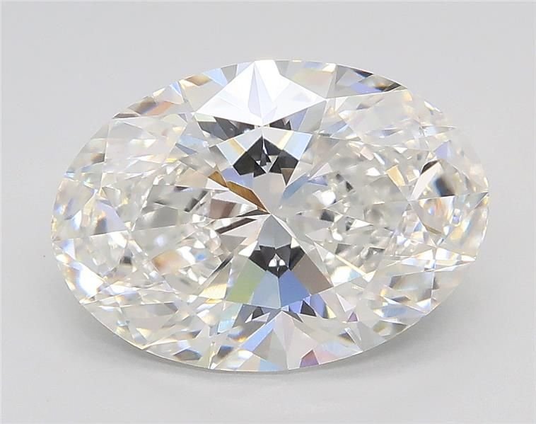 2.55ct F VS1 Rare Carat Ideal Cut Oval Lab Grown Diamond