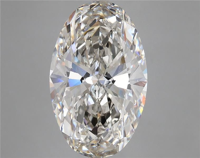 7.05ct I VS1 Rare Carat Ideal Cut Oval Lab Grown Diamond