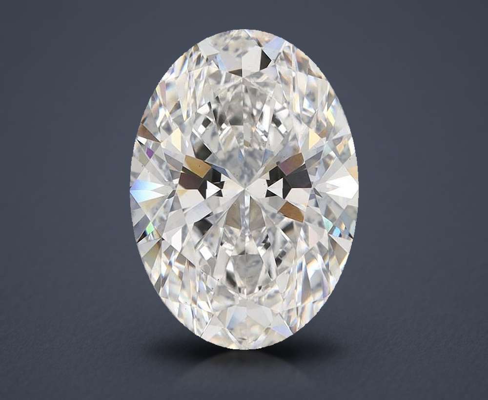 7.14 Carat Oval Lab Diamond