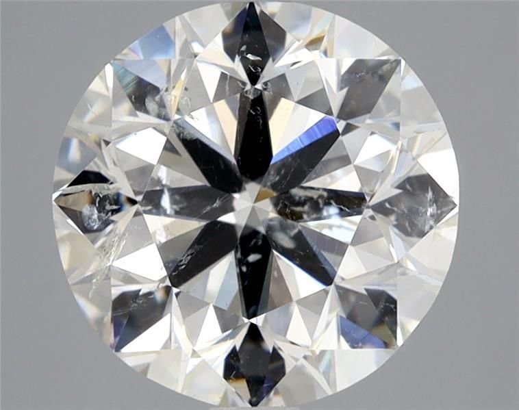 3.02ct G SI2 Very Good Cut Round Diamond