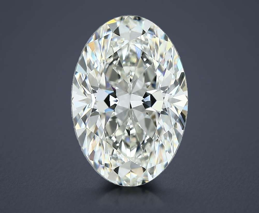 3.52 Carat Oval Natural Diamond