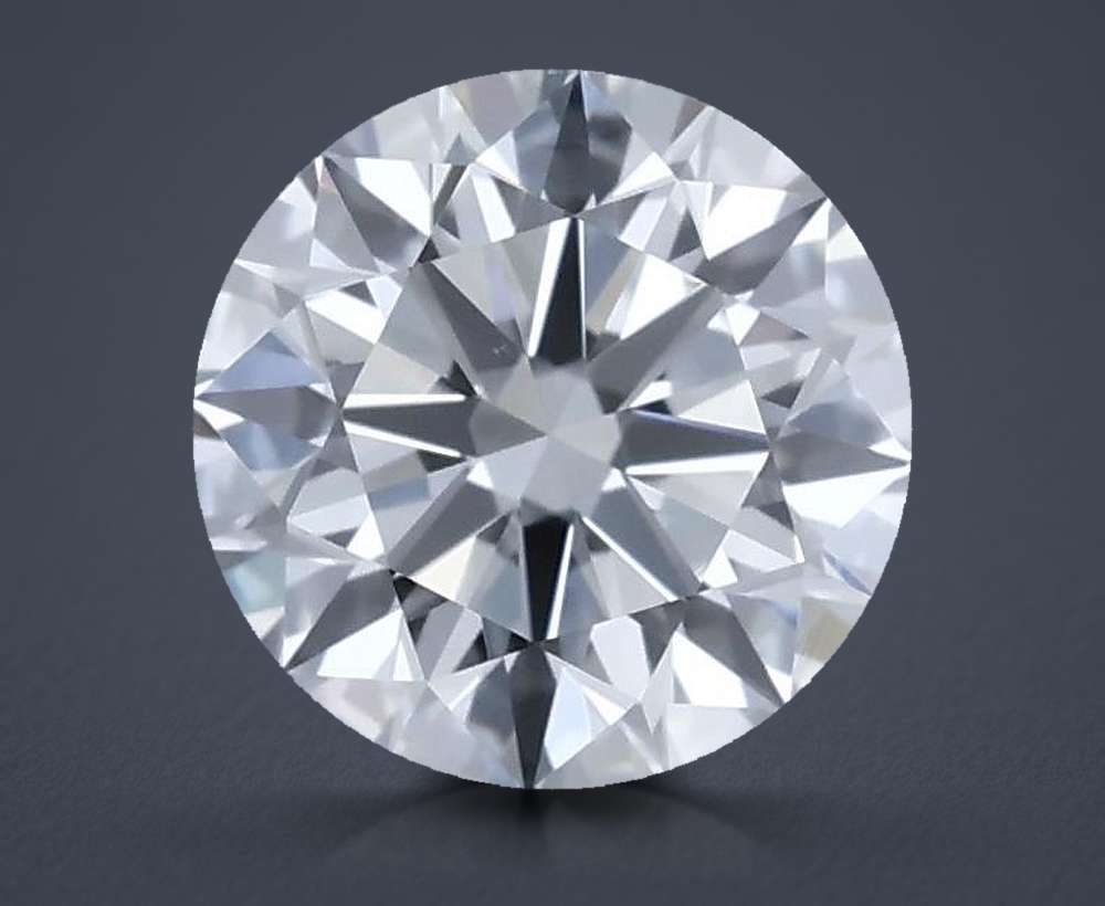 0.58 Carat Round Natural Diamond